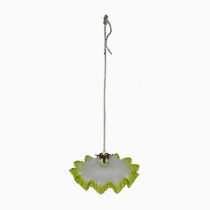 Glass Ceiling Lamp, 1930s-ROJ-637527