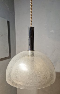 Glass Ceiling Lamp by Carlo Nason for Mazzega, 1980s-OHK-1788350