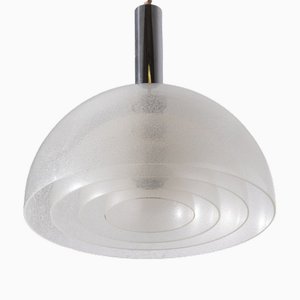 Glass Ceiling Lamp by Carlo Nason for Mazzega, 1980s-OHK-1788350