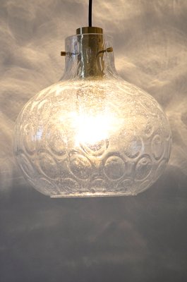 Glass Ceiling Lamp from Limburg, 1960s-OV-589900