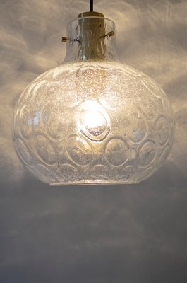 Glass Ceiling Lamp from Limburg, 1960s-OV-589900