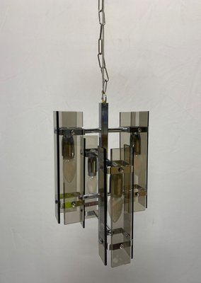 Glass Ceiling Light from Veca, Italy, 1970s-XQC-1734274