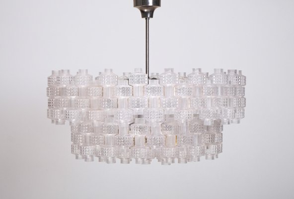 Glass Chandeliers by Gert Nyström, 1950s, Set of 2-QU-1743304