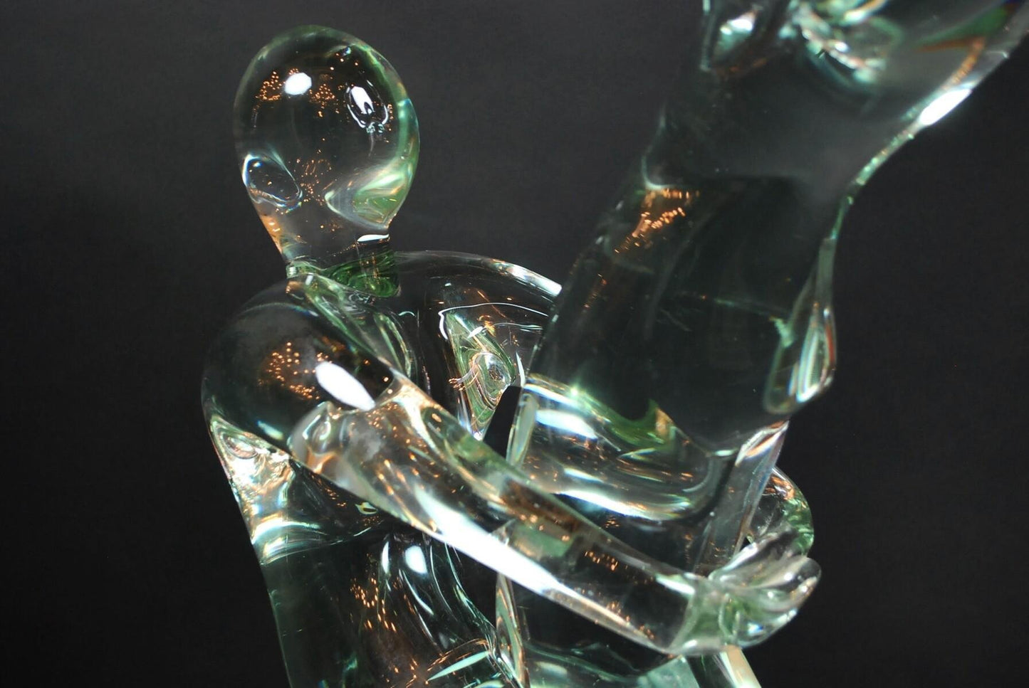 Glass Dancers Sculpture by Renato Anatra