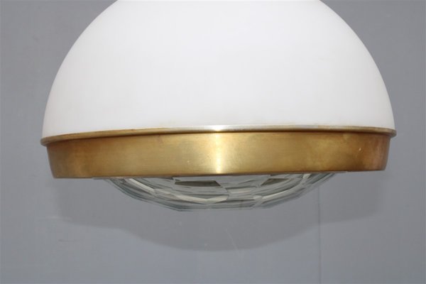 Glass Diamond Ceiling Lamp by Pia Guidetti Crippa for Lumi, 1960s-EH-807414