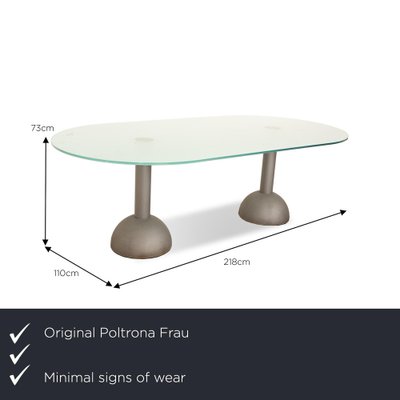 Glass Dining Table from Poltrona Frau-RQW-2040625