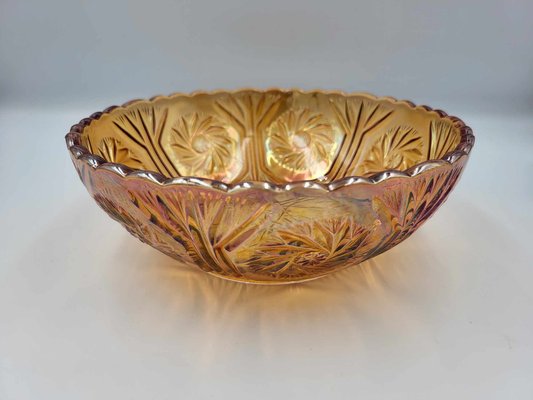 Glass Dish from Hortensja Glassworks, 1970s-CAQ-748891