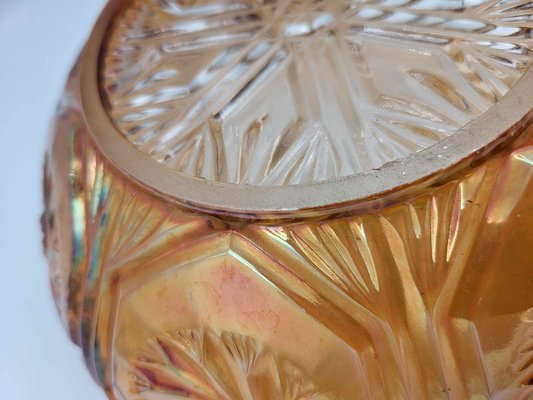 Glass Dish from Hortensja Glassworks, 1970s-CAQ-748891