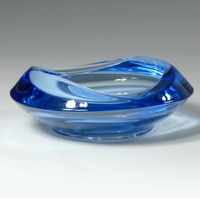 Glass Dish from Sklo Union, 1960s-GIW-567898