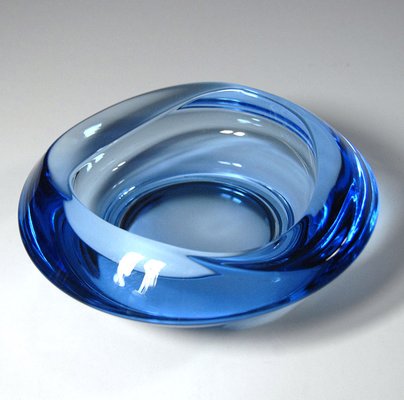 Glass Dish from Sklo Union, 1960s-GIW-567898