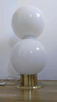 Glass Floor Lamp, 1970s-TZ-547768