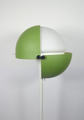 Glass Floor Lamp with Adjustable Shade by Konsztandinidisz Iraklisz, 1960s-UWE-787343