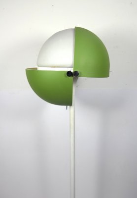 Glass Floor Lamp with Adjustable Shade by Konsztandinidisz Iraklisz, 1960s-UWE-787343