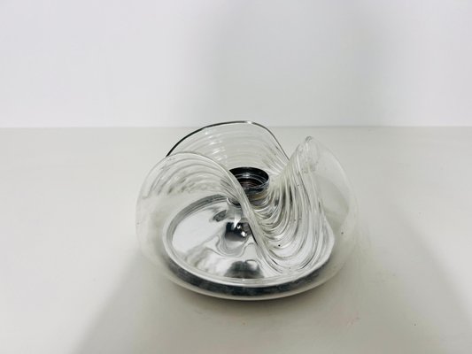 Glass Flush Mount by Koch & Lowy for Peill and Putzler, 1960s-PUK-2026599