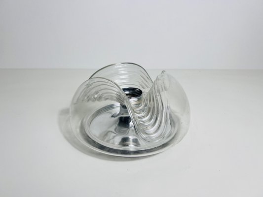 Glass Flush Mount by Koch & Lowy for Peill and Putzler, 1960s-PUK-2026599