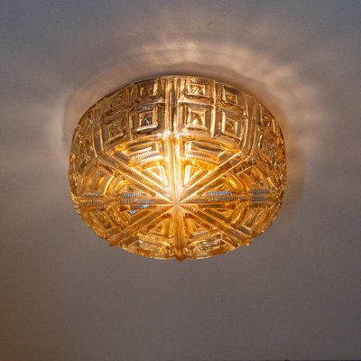 Glass Flush Mount/Wall Light attributed to Tynell, 1960-VDW-2044217