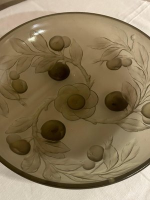 Glass Fruit Bowl, 1930-BFK-1796044