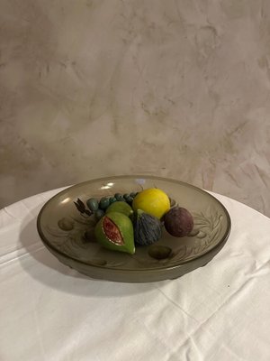 Glass Fruit Bowl, 1930-BFK-1796044