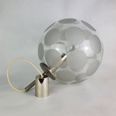 Glass Globe Pendant from Doria Leuchten, 1970s-ZPB-1049304