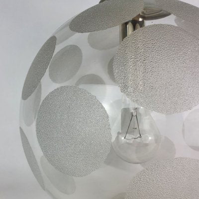 Glass Globe Pendant from Doria Leuchten, 1970s-ZPB-1049304