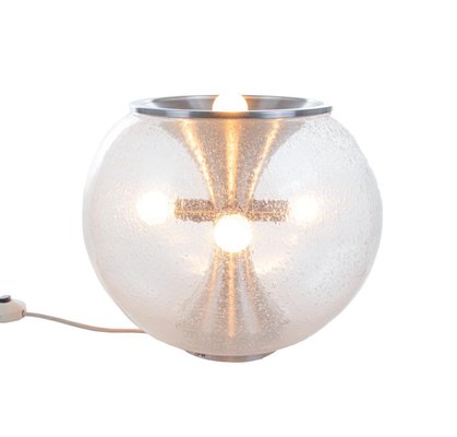 Glass Globe Table Lamp by Max Bill for Temde, Switzerland, 1960s-DEK-1101314