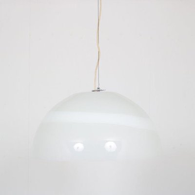 Glass Hanging Lamp by Leucos, Italy, 1970s-DV-1403282