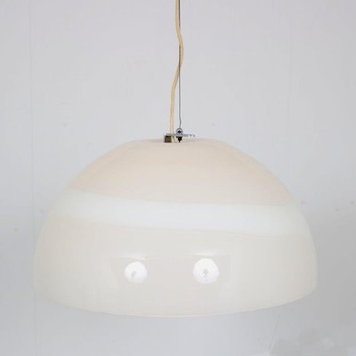 Glass Hanging Lamp by Leucos, Italy, 1970s-DV-1403282