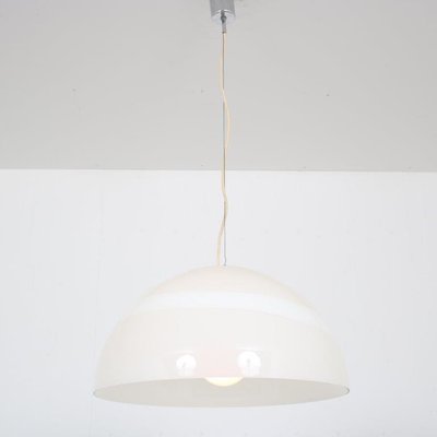 Glass Hanging Lamp by Leucos, Italy, 1970s-DV-1403282