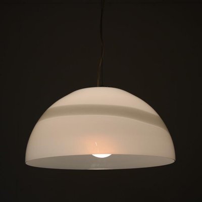 Glass Hanging Lamp by Leucos, Italy, 1970s-DV-1403282