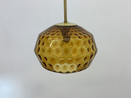 Glass Hanging Lamp from Limburg, Germany, 1970s-BGP-1442364