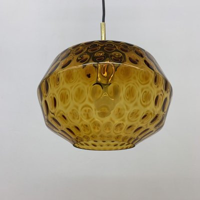 Glass Hanging Lamp from Limburg, Germany, 1970s-BGP-1442364