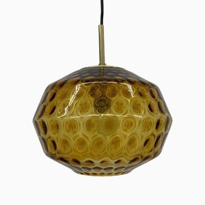 Glass Hanging Lamp from Limburg, Germany, 1970s-BGP-1442364