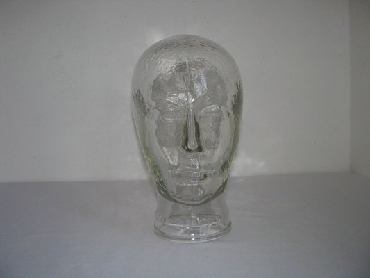 Glass Head for Headphones, 1970s-SZW-835799