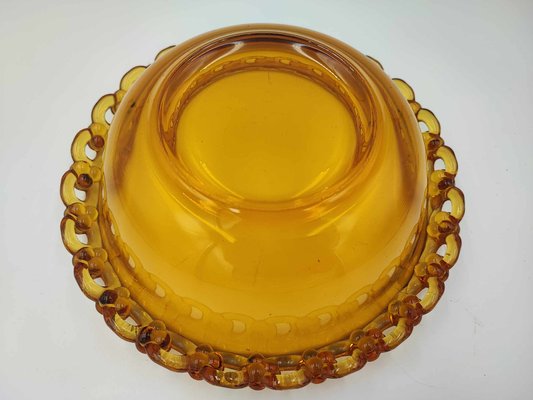 Glass Honey Plate, 1950s-CAQ-998235