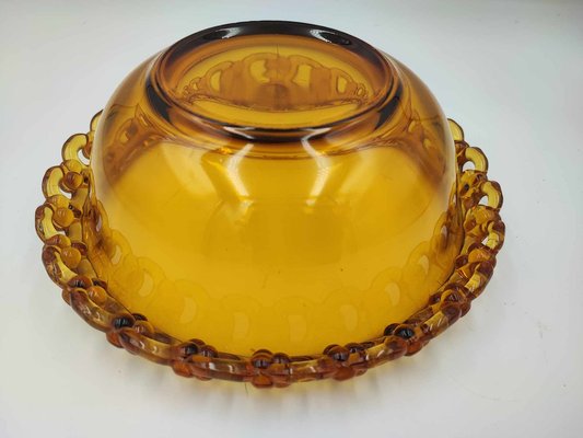 Glass Honey Plate, 1950s-CAQ-998235