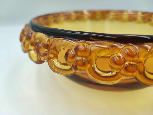 Glass Honey Plate, 1950s-CAQ-998235