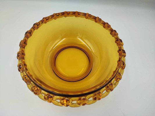 Glass Honey Plate, 1950s-CAQ-998235