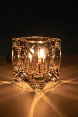 Glass Ice Cube Table Lamp from Peill & Putzler-HGA-1750326