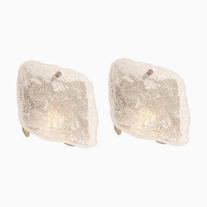 Glass Kalmar Sconces Wall Lights, Austria, 1960s, Set of 2-UGR-1085219