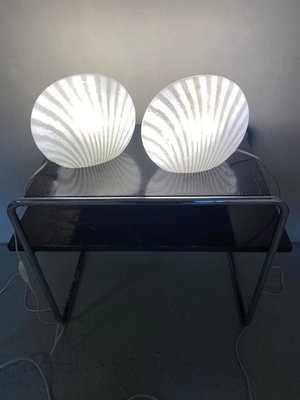 Glass Magical Table Lamps Glass Zebra Series Set from Peill & Putzler, 1960s, Set of 2-DT-2026286