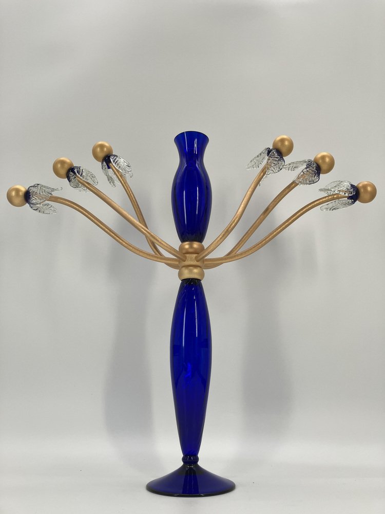 Glass Merimee Candlestick by Bořek Šípek for Driade, 1997