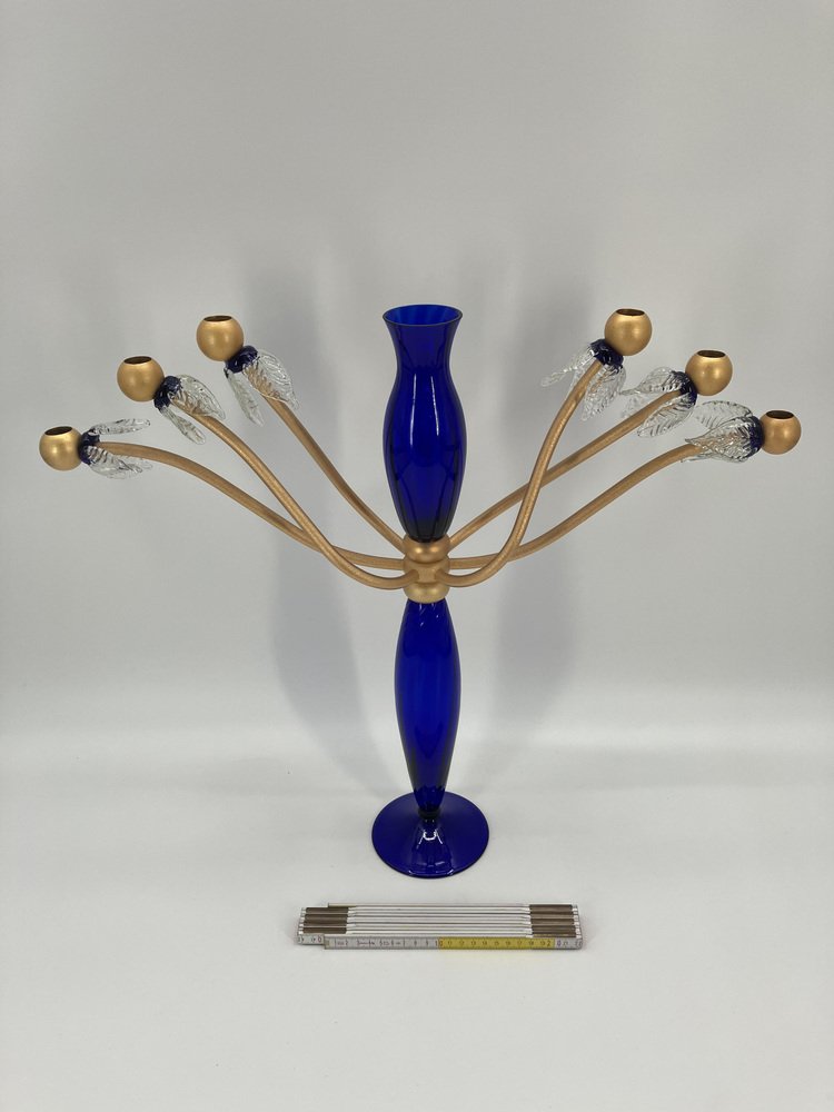 Glass Merimee Candlestick by Bořek Šípek for Driade, 1997