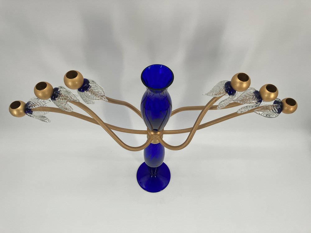 Glass Merimee Candlestick by Bořek Šípek for Driade, 1997