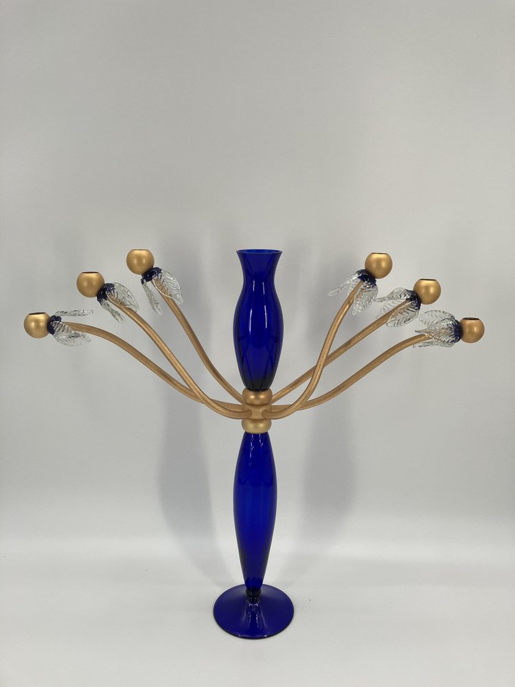 Glass Merimee Candlestick by Bořek Šípek for Driade, 1997