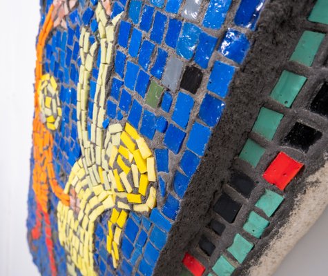 Glass Mosaic of Children Playing, 1960s-GCG-883240