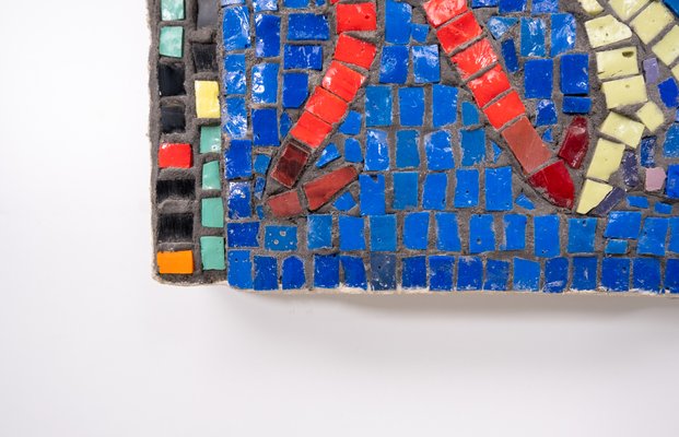 Glass Mosaic of Children Playing, 1960s-GCG-883240