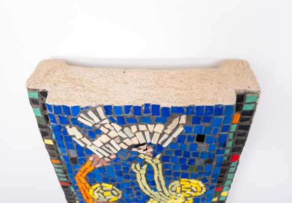 Glass Mosaic of Children Playing, 1960s-GCG-883240