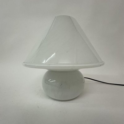 Glass Mushroom Table Lamp from Limburg Glashütte, 1970s-BGP-1812983