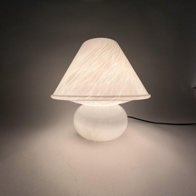 Glass Mushroom Table Lamp from Limburg Glashütte, 1970s-BGP-1812983