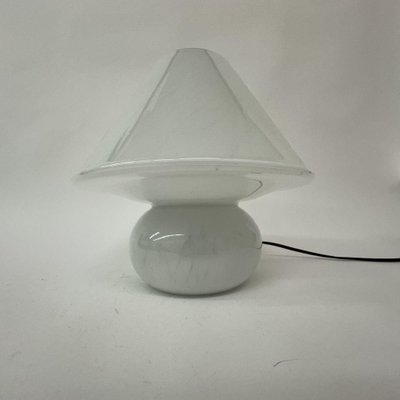 Glass Mushroom Table Lamp from Limburg Glashütte, 1970s-BGP-1812983